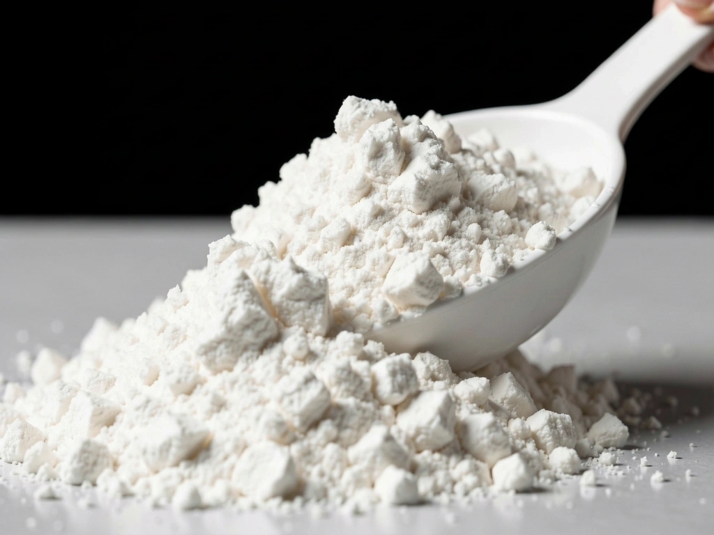 Particolare polvere nutrizionale